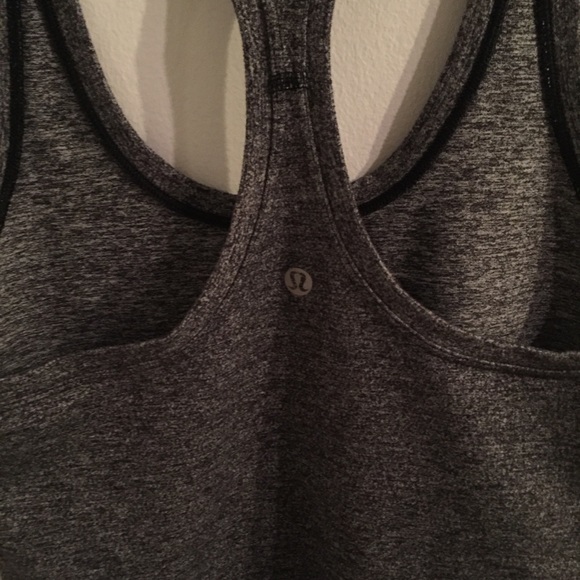 Lululemon Athletic Heather Grey Racerback Tank - Picture 4 of 4